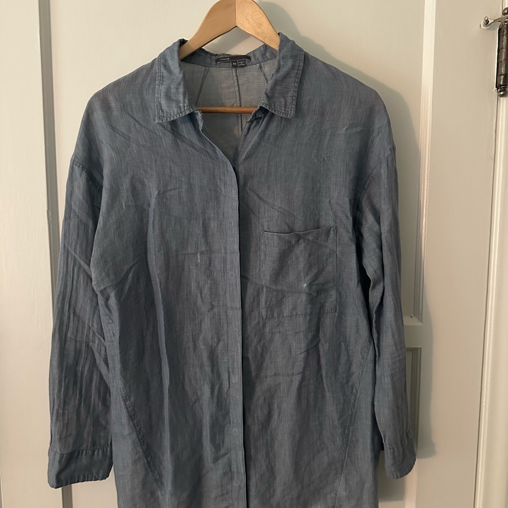Vince Women's Blue Blouse